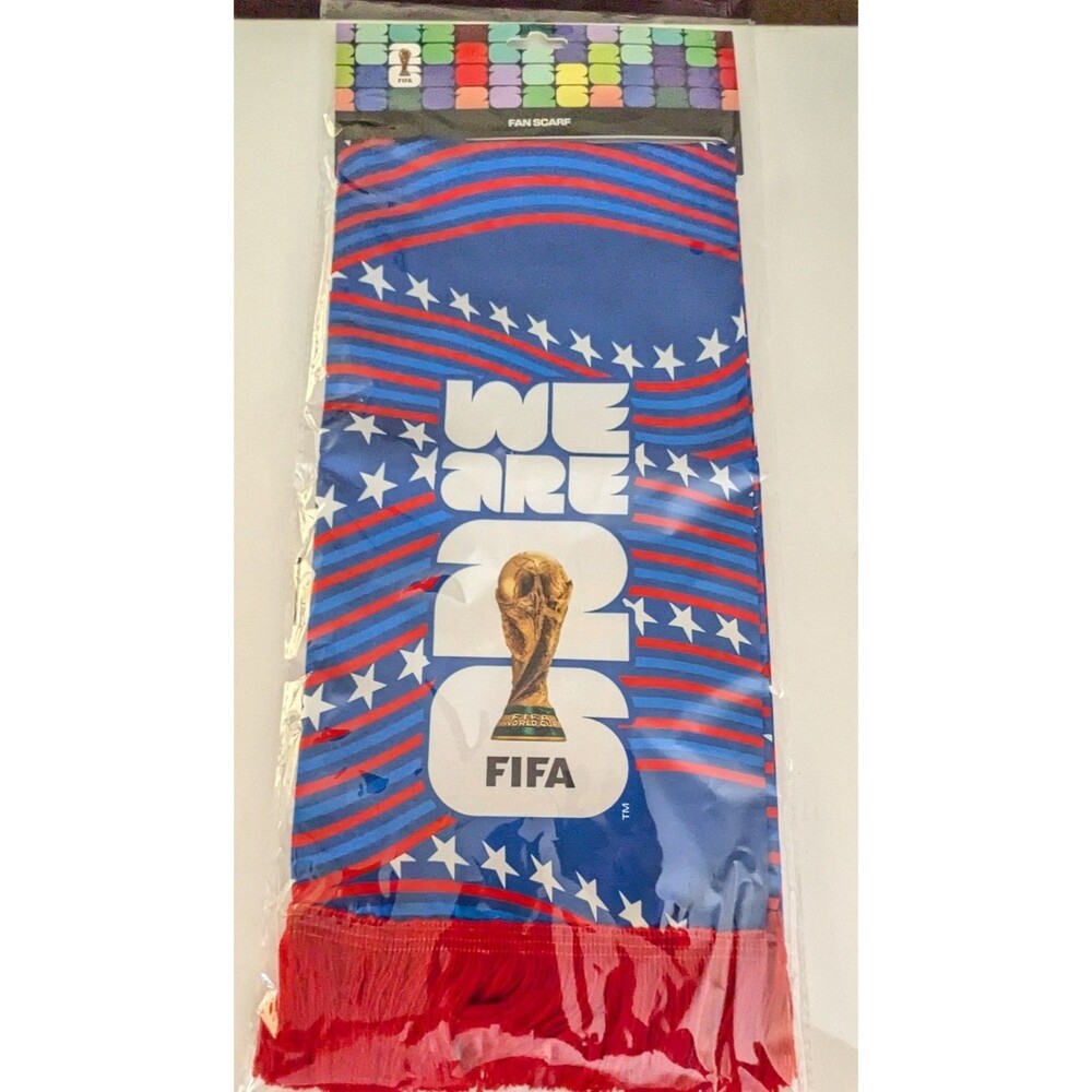 NIP Official FIFA World Cup 2026 - "We Are 26" Fan Scarf Red, White & Blue